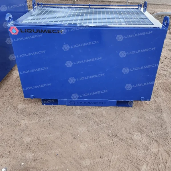 Compact Liquimech sediment tank solution for stormwater and sediment filtration.