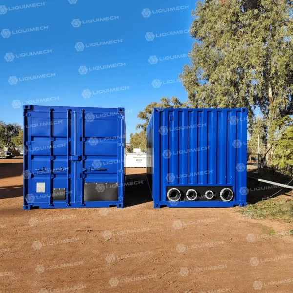 Container Tanks System designed for corrosion resistance, ensuring long-term reliability in harsh industrial environments