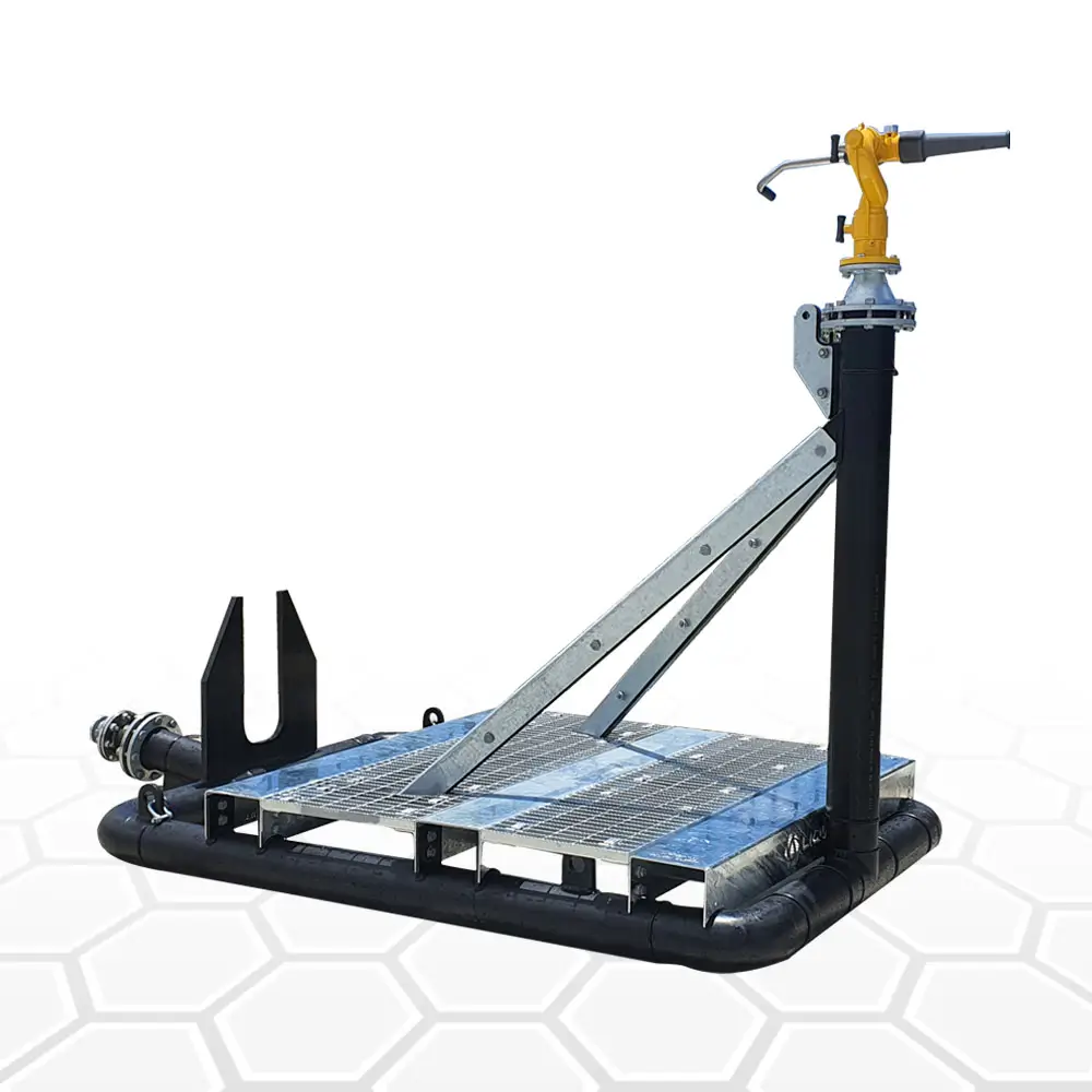 Corrosion-resistant Dust Suppression Gun Sprinkler mounted on frame