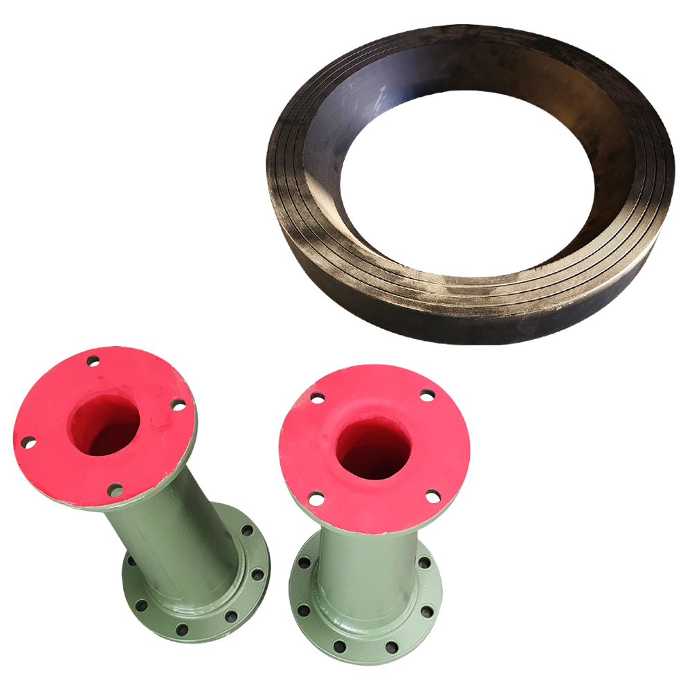 Durable HDPE spacer for precise pipe alignment and protection in industrial and civil piping installations