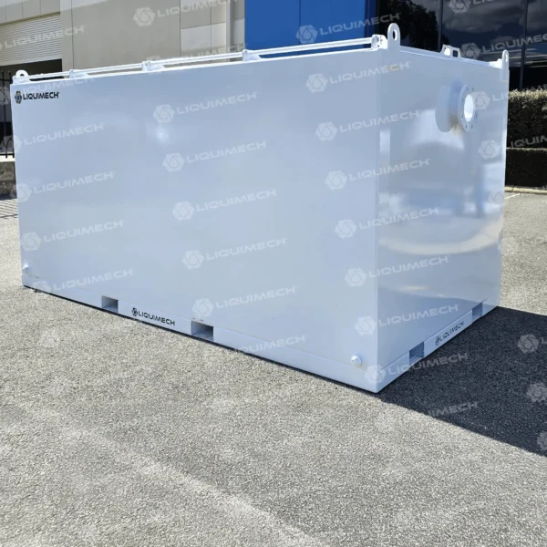 Engineered Liquimech sediment tank for on-site water settlement and filtration