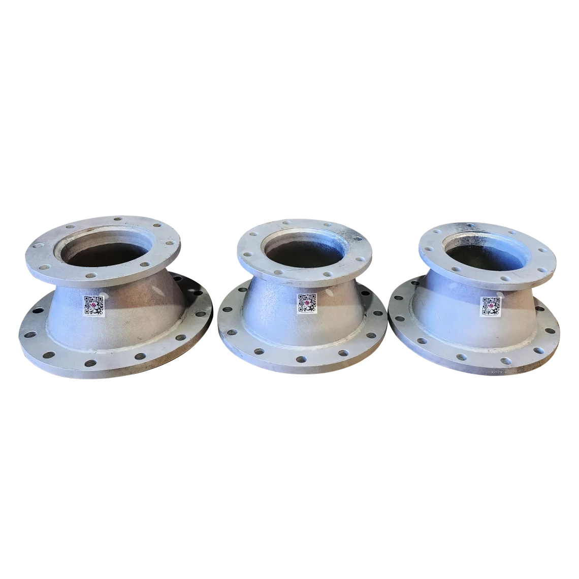 Flange tail extension for secure pipe joint fit-up