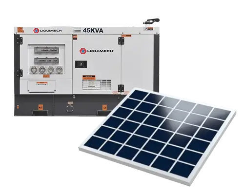 GENERATOR INTEGRATED OR HYBRID SOLAR GEN