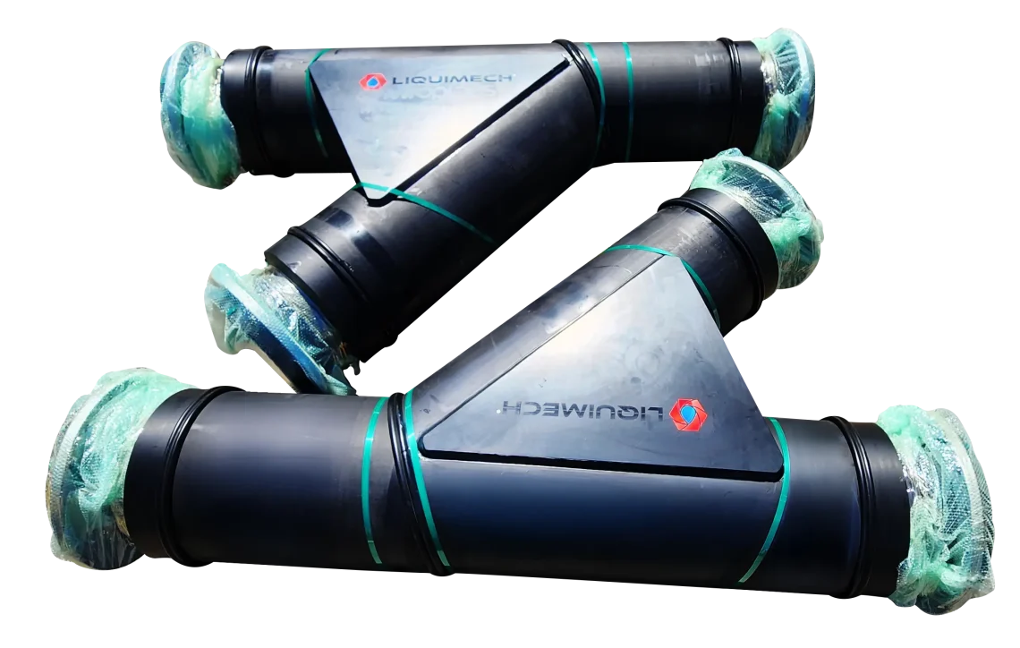 HDPE Pipe spools fabricated under QAQC for safe, on-site installation