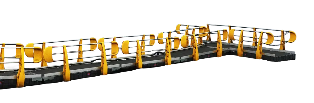 Heavy-duty floating pontoons built for maximum stability and safety, ideal for supporting PolyPump systems in demanding Australian industrial sites.