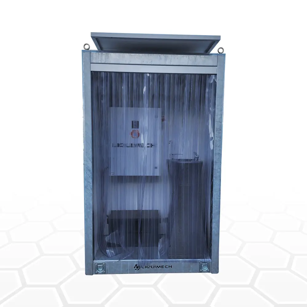 Liquimech heavy-duty mobile hydration station ensuring on-site worker wellbeing