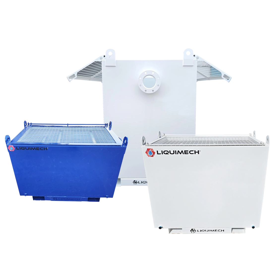 Heavy-duty sediment tank for industrial water and wastewater treatment