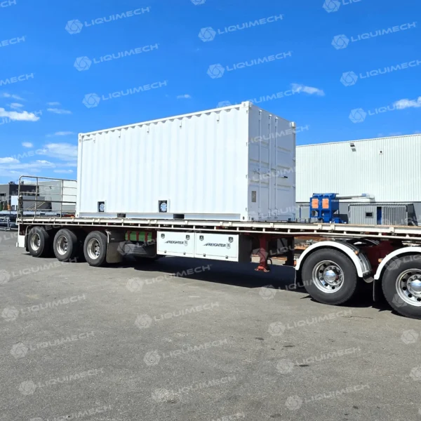 High-capacity Liquimech sedimentation tank designed for efficient water clarification