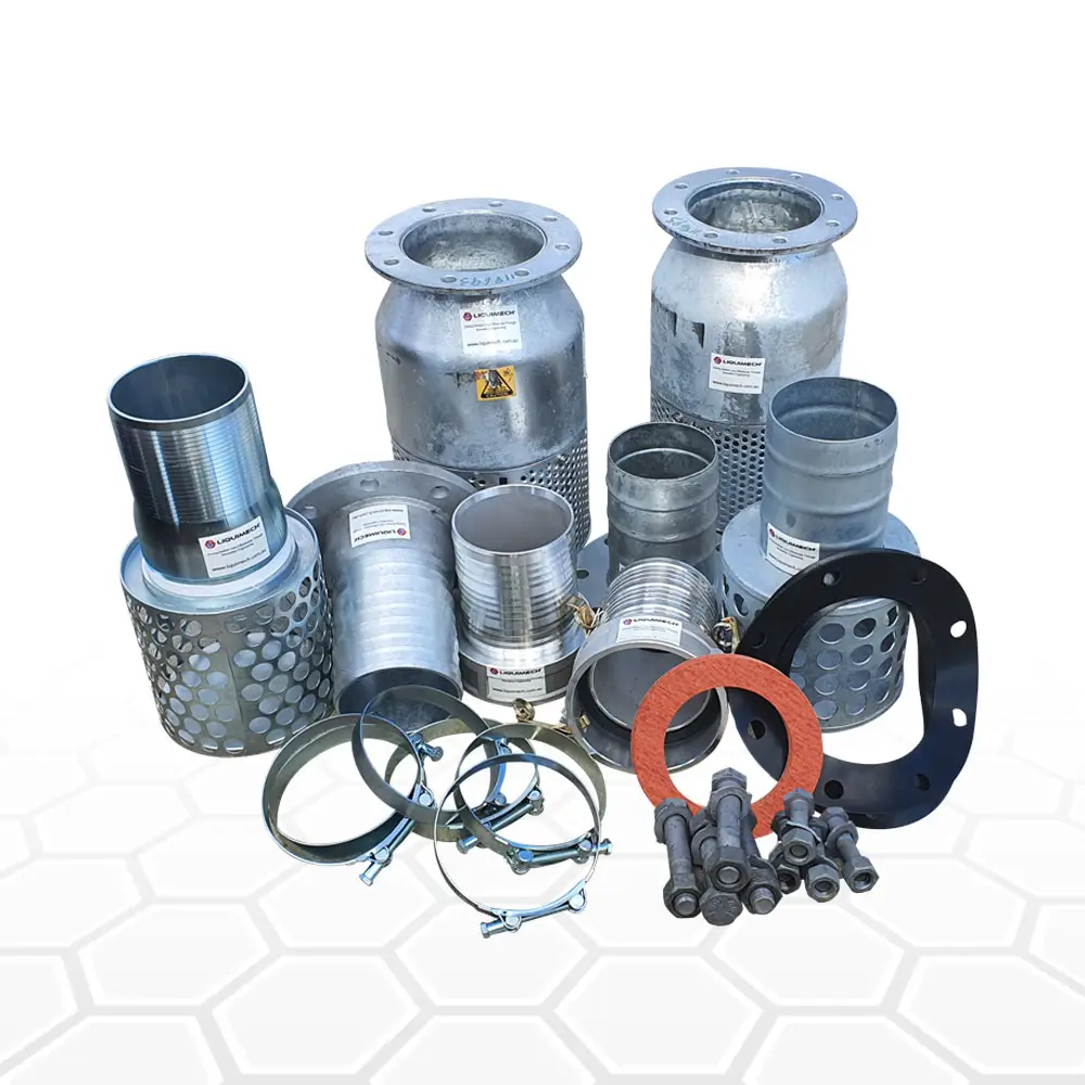 High-performance ASNZS standard flanges and rubber-lined couplings for HDPE and steel pipelines