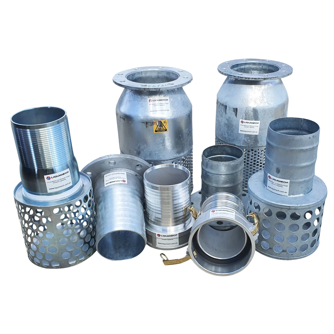 High-performance ASNZS standard pipe fittings, flanges, and rubber-lined couplings for HDPE and steel pipelines in industrial, mining, chemical, and water infrastructure appli