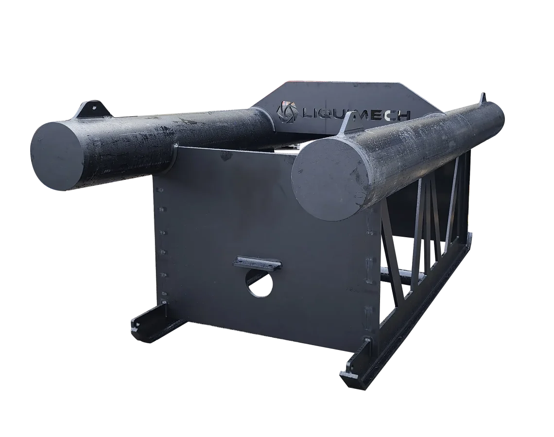 High-quality poly pontoons used in dredging and marine applications