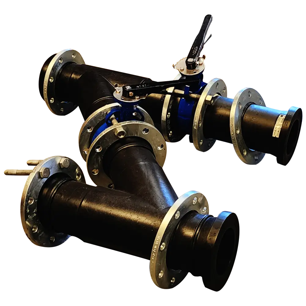 High-strength steel flanges designed for durability and precision in piping assemblies