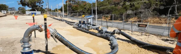 High-wind cyclone region hose assemblies by Liquimech supporting telemetry communications