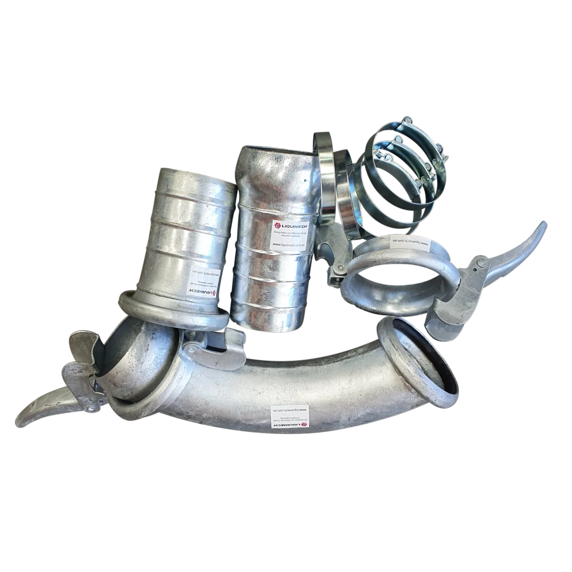 “Industrial-grade hose coupling and fittings for water and chemical transfer