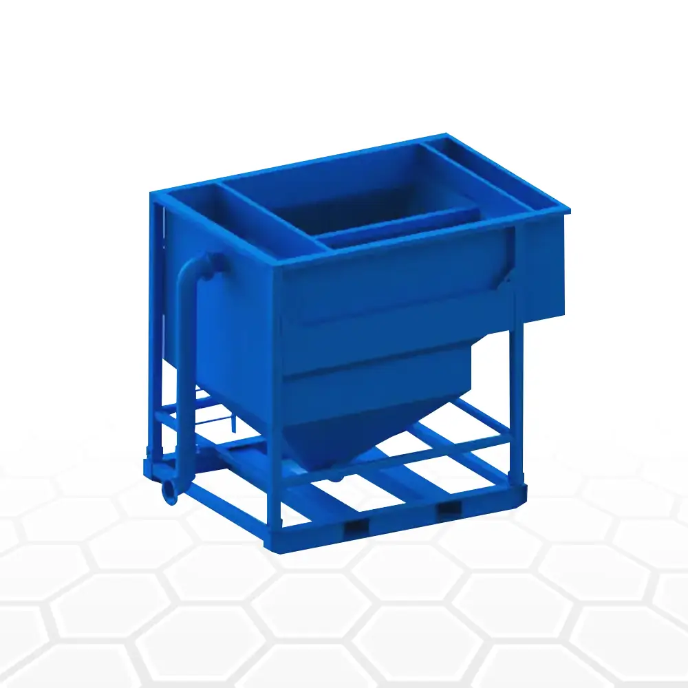 Industrial lamella plate clarifier system for efficient solid-liquid separation in wastewater treatment