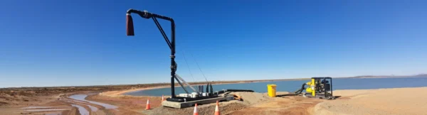Integrated liquid infrastructure system for water storage, pumping and transfer on Australian mining sites