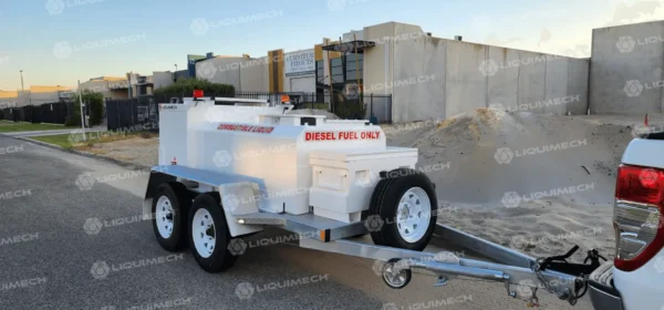 Keep Projects Moving-Liquimech Diesel Fuel Trailers, the Self-Bunded Construction Mobile Fuel Solution for Remote Sites