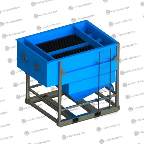 LM60 Lamella Plate Settler from Liquimech for sediment separation in mining and industrial applications
