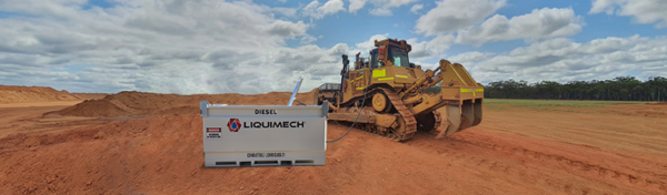 Liquimech Bunded Diesel Tanks for secure on-site fuel storage