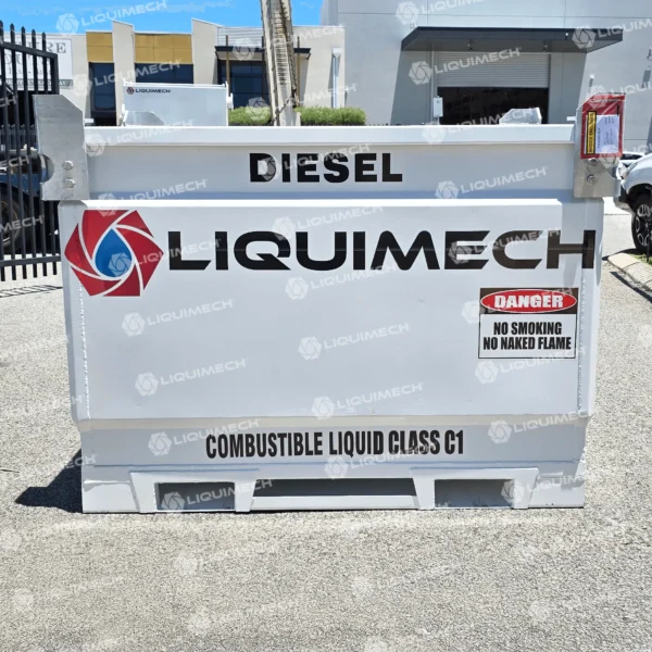 Liquimech Bunded fuel tank with integrated spill containment for diesel storage