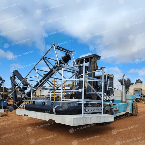 Liquimech Foldable HDPE standpipe with cyclonic-rated design