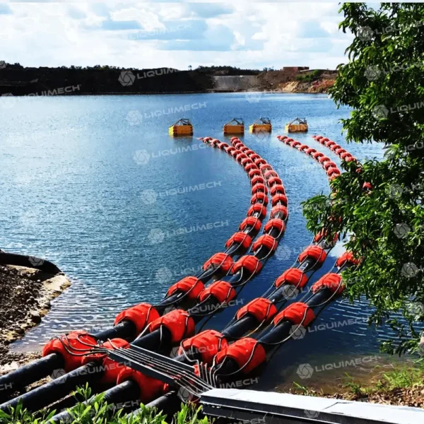 Liquimech HDPE corrosion resistant pipe spooling in marine environment