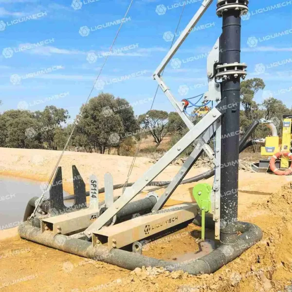 Liquimech HDPE standpipe system with pump, hose assembly and storage tank