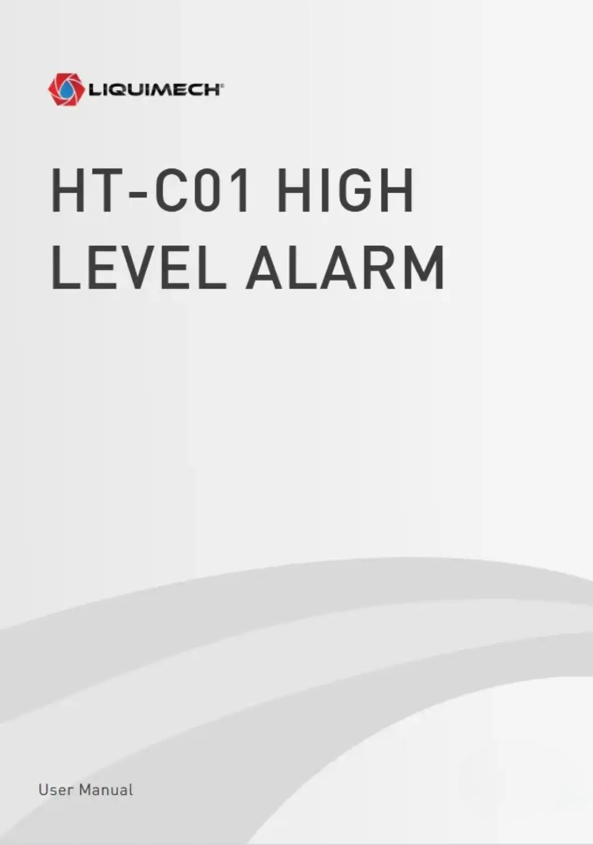 Liquimech HT C01 High Level Alarm User Manual