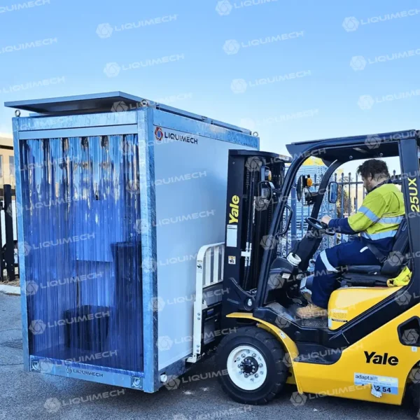 Liquimech Mobile Water Hydration Station with built-in water filtration system for safe and clean drinking wate