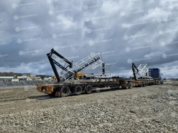 Liquimech Mobile foldable HDPE standpipe for remote operations for delivery