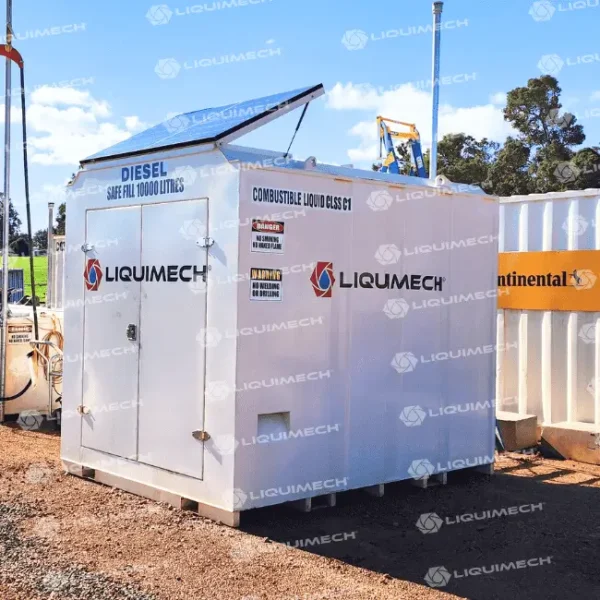 Liquimech Portable diesel bunded fuel tank for remote and mobile operations-High Capacity