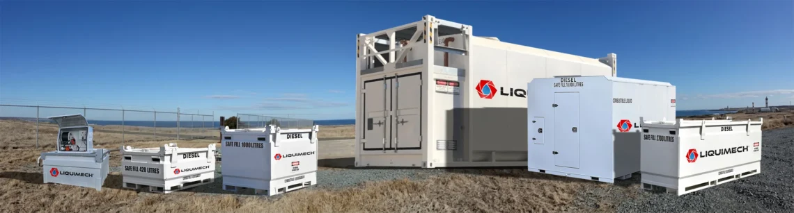 Liquimech Range of Bunded Diesel Tanks for Australian mining and construction sites