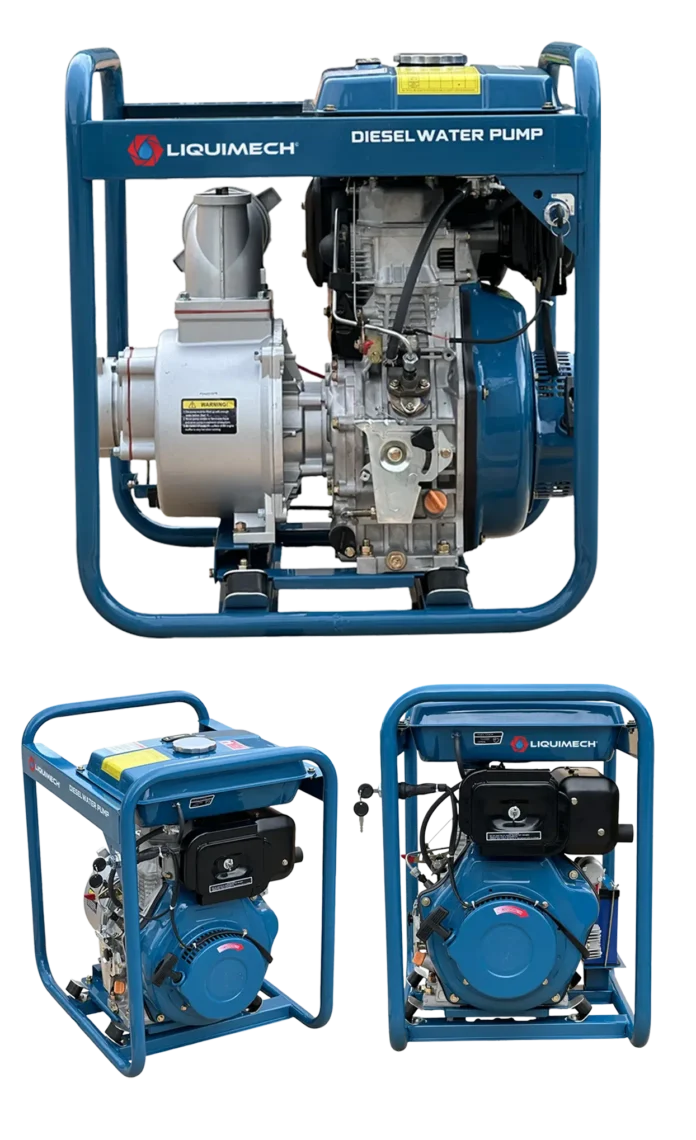 Liquimech Self-priming transfer pump for high-volume water and fuel transfer for efficient pump solutions