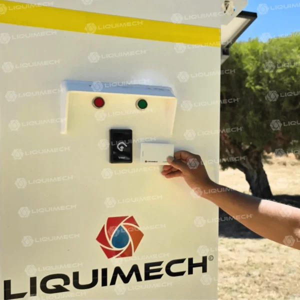 Liquimech Smart Bulk Water Access Control System with RFID and user ID verification