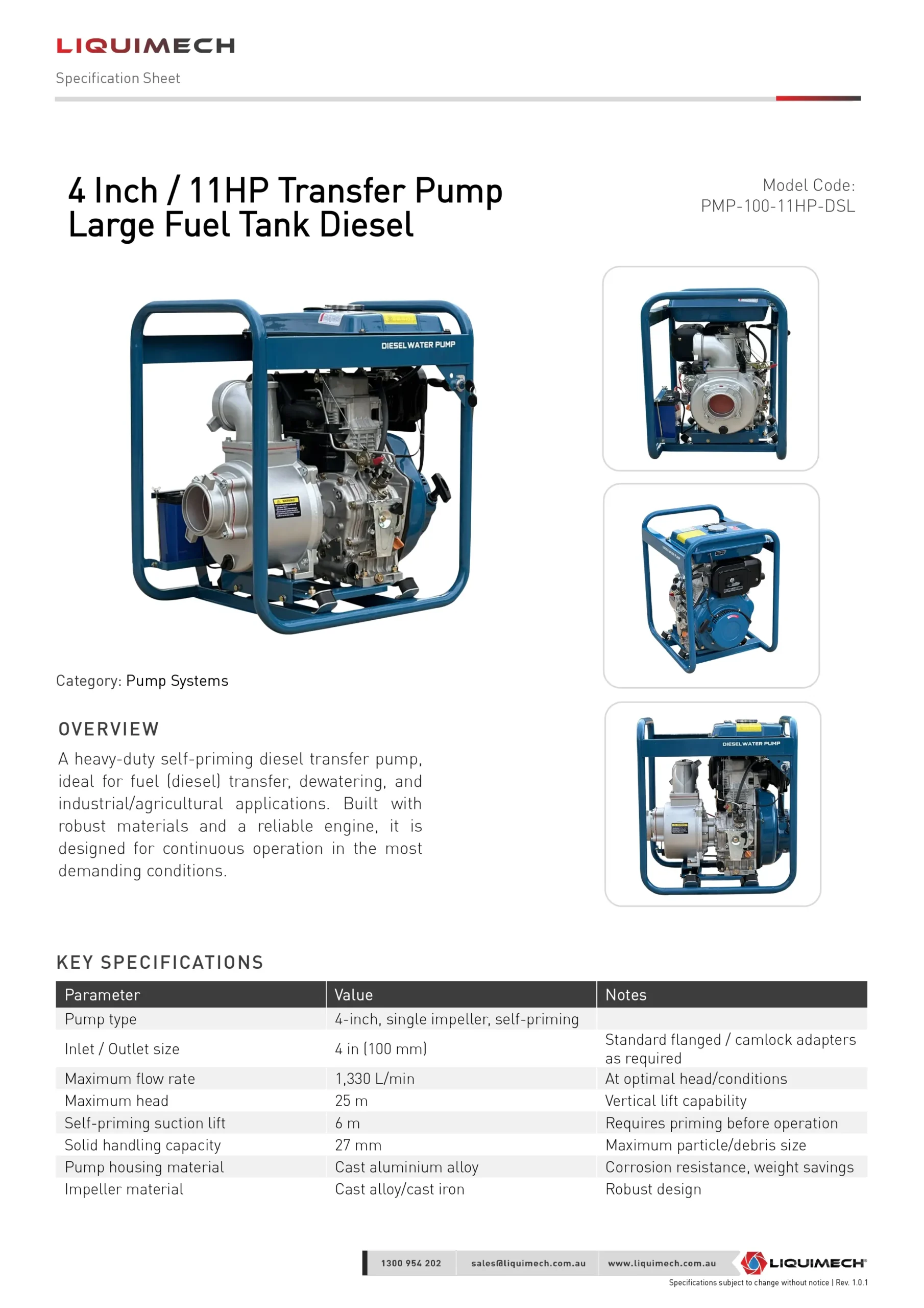 Liquimech-Specification-Sheet-4-Inch-Transfer-Pump