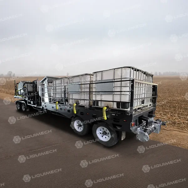 Liquimech chemical batch mixer for accurate industrial liquid blending