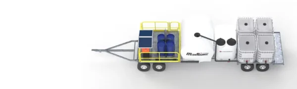Liquimech custom trailed tank mixer tailored for Australian industries