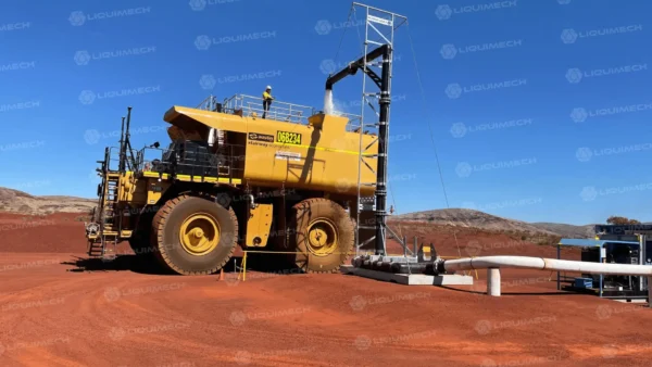 Liquimech durable portable standpipe for heavy vehicle water truck bulk dispensing