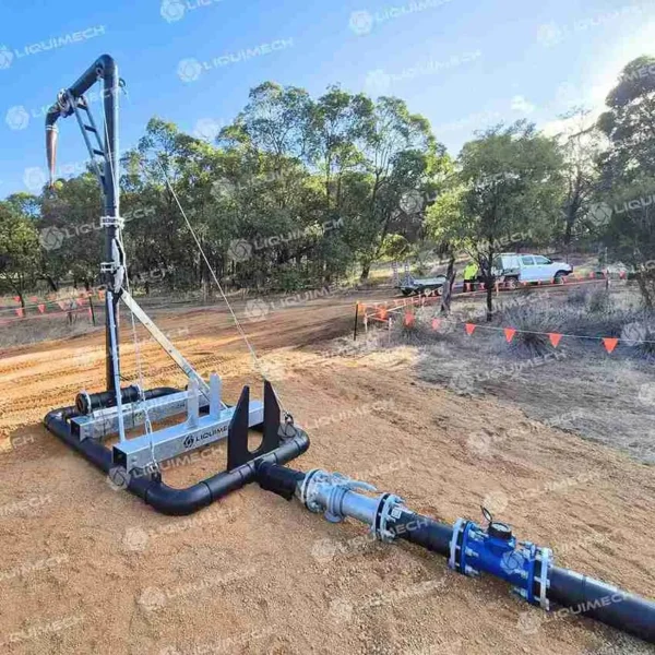Liquimech foldable HDPE standpipe installed in under 15 minutes