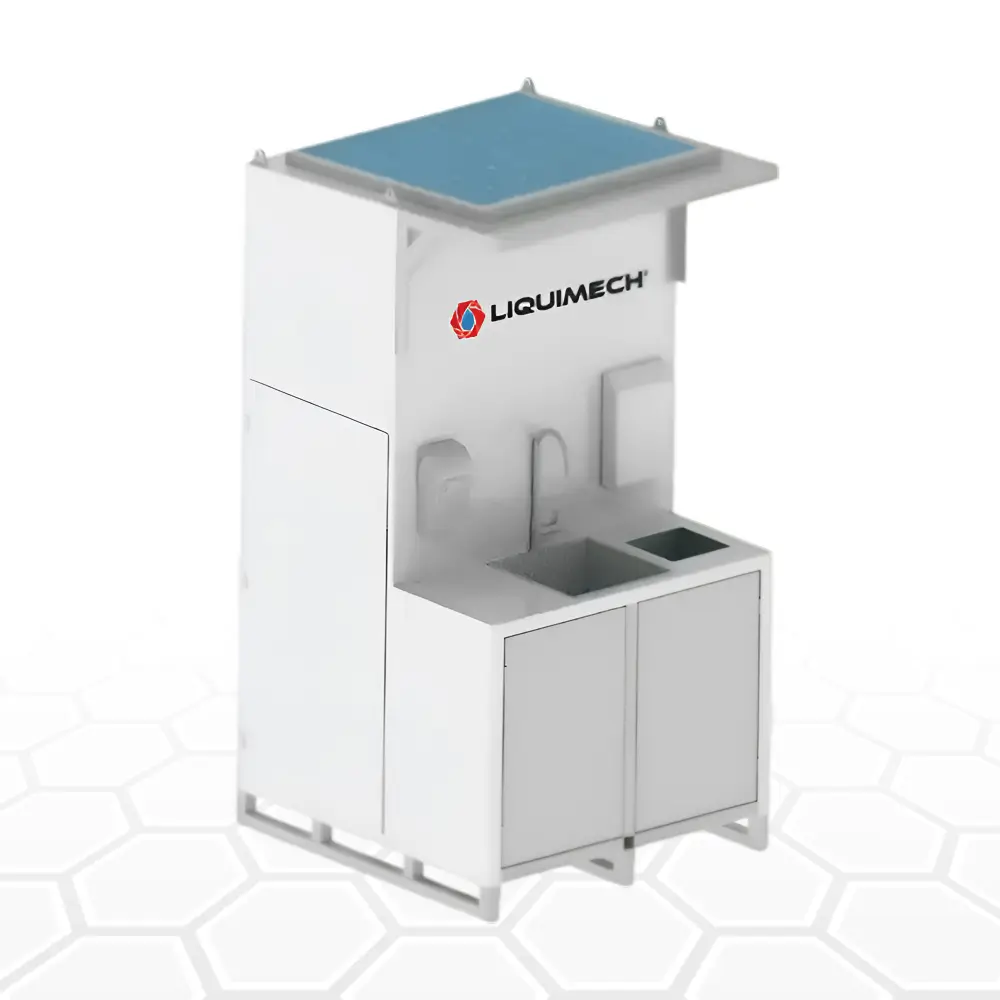 Liquimech hand washing station Washpod for portable hygiene solutions