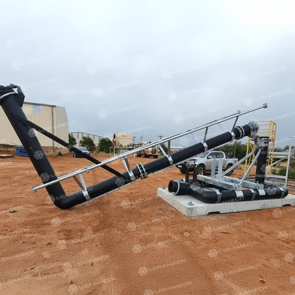 Liquimech heavy vehicle standpipe designed for reliable and secure water truck filling
