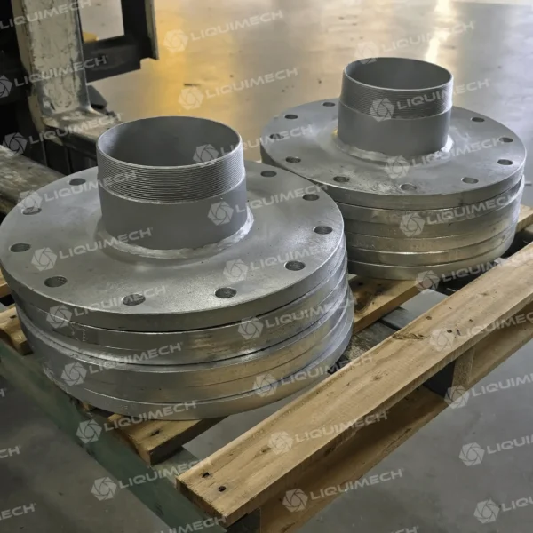 Liquimech industrial blind flange and special fittings for pipeline sealing and connection