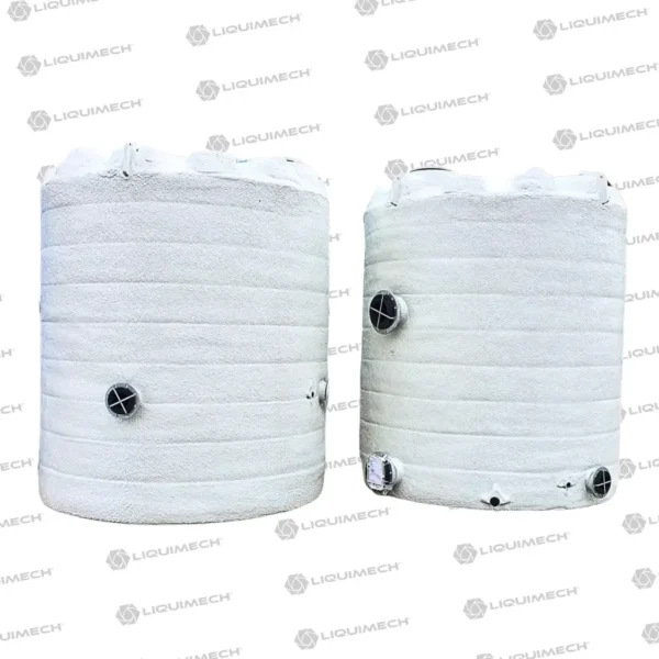 Liquimech insulated tank solution to minimise heat loss and protect water quality