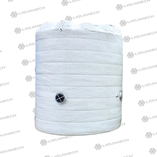 Liquimech insulated water tank for maintaining potable water temperature on remote sites