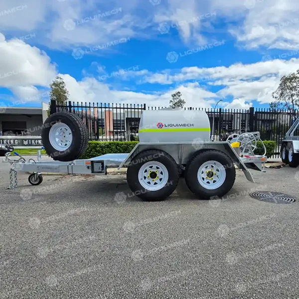 Liquimech mine-spec trailer pressure washer for mining and industrial sites