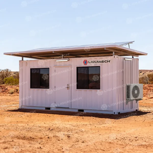 Liquimech off-grid container hydration station
