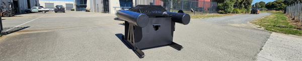 Liquimech poly pontoons for bore pumps from 100 kg to 1,000 kg
