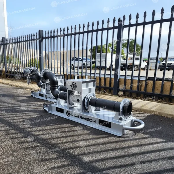 Liquimech portable flowmeter for accurate on-site water flow measurement