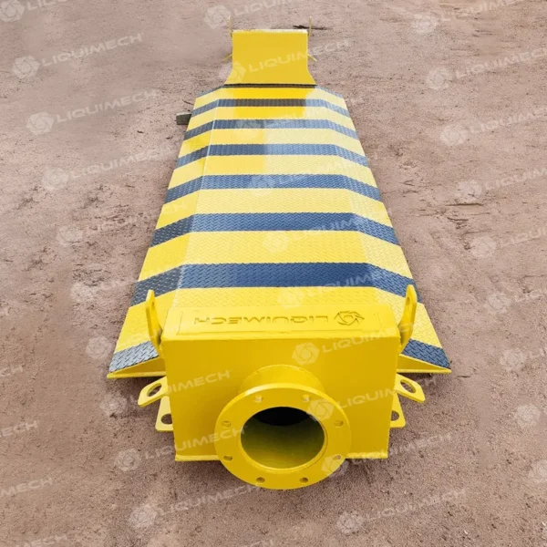 Liquimech portable road hose ramps improving site safety and traffic management