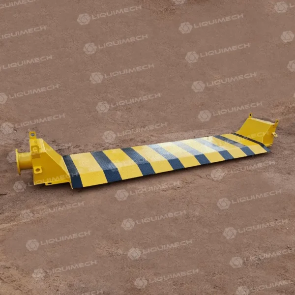 Liquimech road hose ramps protecting hoses and cables in industrial and construction sites